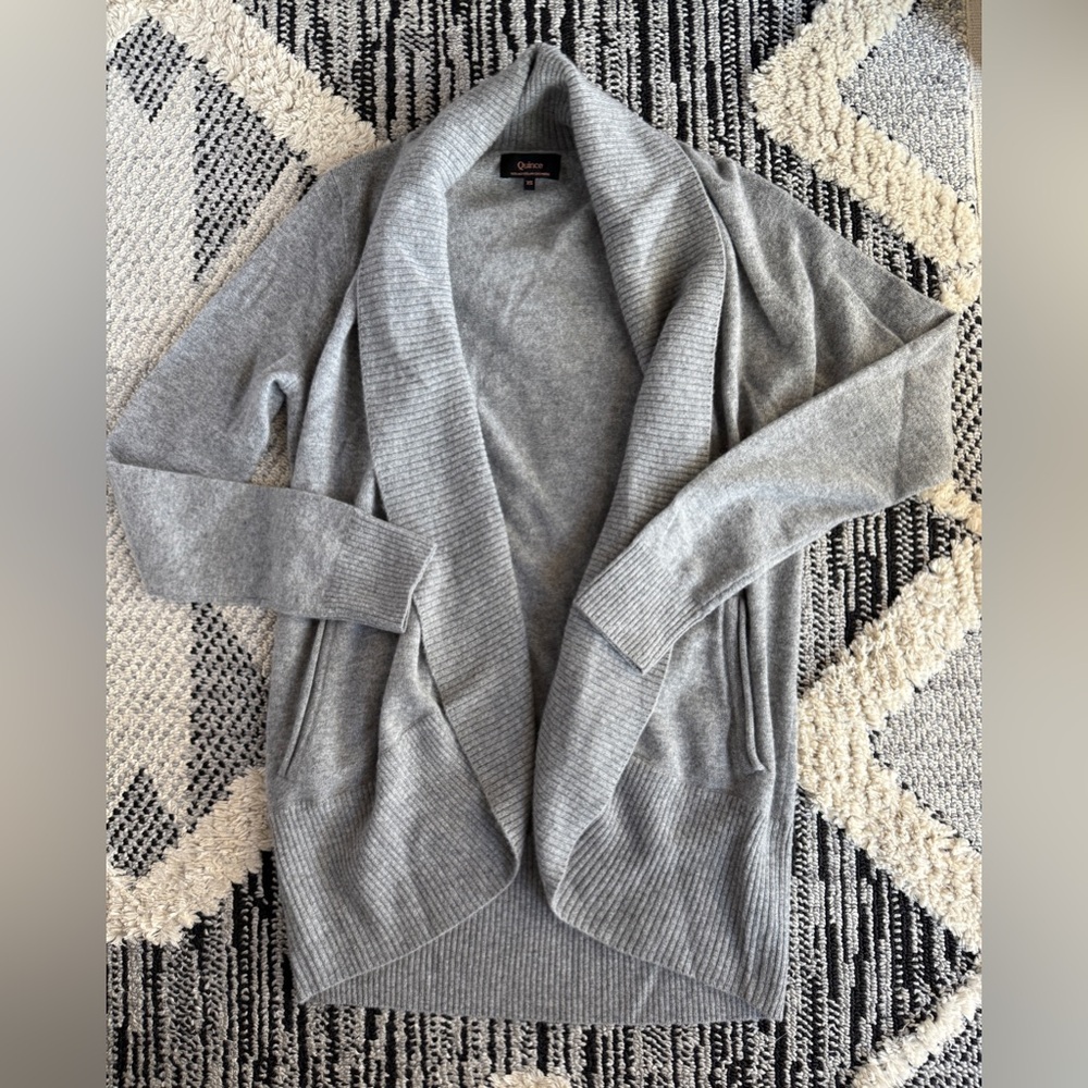 Quince Mongolian Cashmere Cardigan size XS